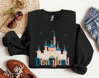 Disneyland Schloss Shirt, Disneyland 2024 Reise T-Shirt, Vintage Disneyland Crew Shirt, Disneyland Familienurlaub T-Shirt, Magic Kingdom Schloss Shirt