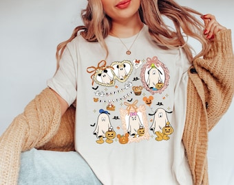 Vintage Disney Halloween All Characters Shirts, Mickey And Friends Halloween Shirt, Halloween Party Shirt, Disney Family Halloween Shirts