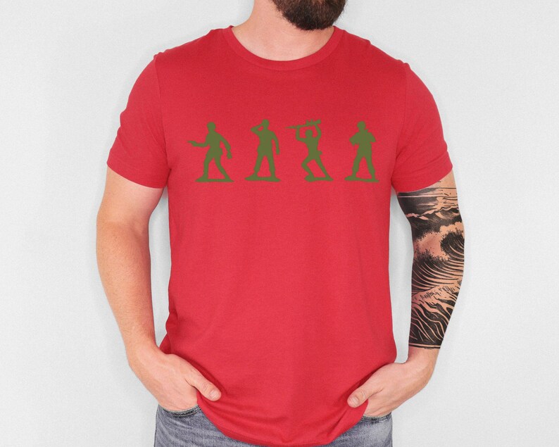 Men's Toy Story T-Shirt, Toy Army Soldiers Shirt, Toy Story Shirts, Funny Toy Story T-Shirt, Army Toy Story Shirt, Hollywood Studios T-Shirt image 9