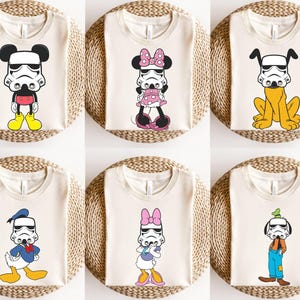 Vintage Disney Mickey Star Wars Shirt, Star Wars Family Shirt, Retro Disney Shirt, Mickey And Friends, Stormtrooper Shirt, Disney Trip Tee