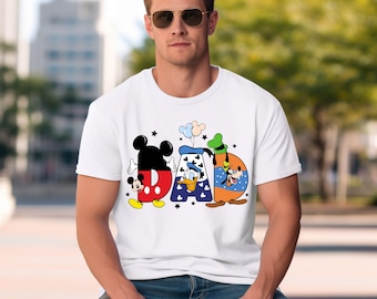 Disney Dad Shirt, Mickey Donald Goofy Dad Tee, Father's Day Disney Shirt, Disneyland Family Trip Shirt, Disney Matching Shirt for Dad Gift