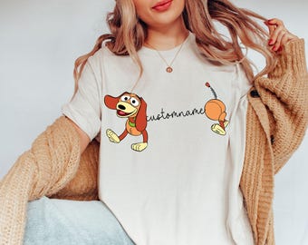 Disney Slinky Dog Shirt, Custom Toy Story Slinky Dog Shirt, Magic Kingdom Shirt, Disneyland Family Vacation Tee, Disney Trip 2025 Shirt
