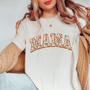 Floral Mama Sweatshirt and Shirt, Cute Mom Sweatshirt, Mother&#39;s Day Gift, Mommy Shirt, New Mom Gift, Gift for Mother, Mama Shirt,Mother Days