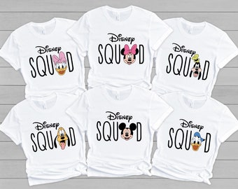 Disney Full Characters Shirt, Disney Character Shirt, Vintage Disney Character Shirt, Mickey Minnie Donald Daisy Pluto Goofy,Disney Trip Tee