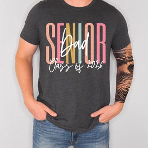 Senior Mom Graduation Shirt,Senior Mom Shirt,Mom Gifts,Graduation Dad Mom Bro Sis Matching T-Shirt,Class of 2026 Family Shirts,Gifts For Mom image 6