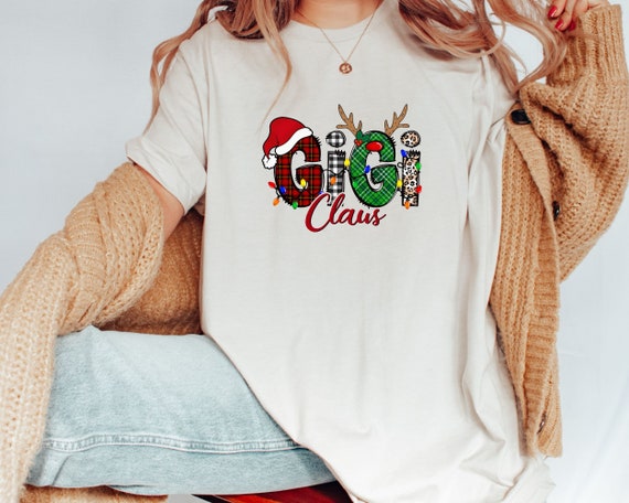 Gigi For Grandma Women Christmas Birthday Gift T-Shirt Gigi For Grandma Women Christmas Birthday Gift T-Shirt