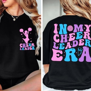 In My Cheerleader Era Shirt, Cheerleader Shirt, Girls Cheer Shirt, Cheerleader Gift Shirt, Dance T-Shirt, Football T-Shirt, Back to School