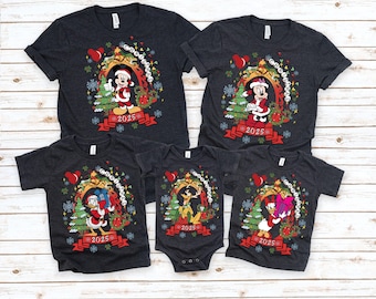 Vintage Mickey and Friends Christmas Shirt, Disney Christmas Shirt, Mickey Holiday Lights Shirt, Disney Family Matching Christmas Shirt