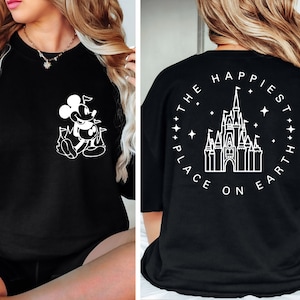 The Happiest Place One Earth Shirt, Magical Castle Shirt, Mickey Castle Shirt, Disney Vacation Shirt, Magical Kingdom Shirt, Disney Shirt