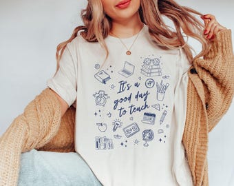 Lehrer T-Shirt, Grundschullehrer Shirt, ästhetischer Lehrer Shirt, Lehrer Wertschätzung, Lehrer Geschenk, Lehrer Shirt, Lehrlehrer Geschenk