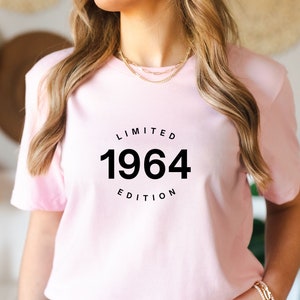 60th birthday gift shirt, Limited Edition 1964, 60th Birthday Shirt, Birthday Gift for him and her, 60th Birthday Present, Unisex
