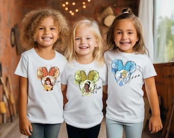 Custom Princess Shirt, Disney Princess Shirt, Disney Birthday Shirt, Princess Kids Shirt, Princess Snow White Shirt, Disney Girl Shirt