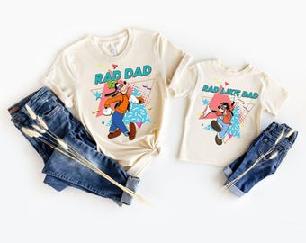 Disney Goofy And Max Goofy Shirt, Rad Dad And Rad Like Dad Sweatshirt, Disney Dad And Son Shirt, Disneyworld Fathers Day Shirt, WDW Dad Tee