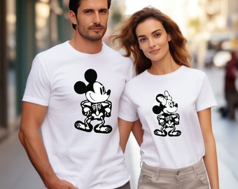 Halloween aangepaste Disneyland familie bijpassende shirt, Disneyworld Halloween bijpassende shirts, Halloween shirt Mickey en Minnie, Disneyland Trip