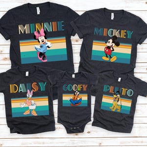 Disney Watercolor Castle Shirt, Mickey & Friends T-Shirt, Disney Characters, Minnie Ears Castle Shirt, Magic Kingdom, Disney Family Shirt