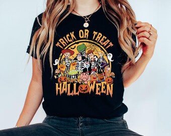 Camiseta de Halloween de Toy Story, camiseta de Truco o Trato, Disneyland Halloween, camiseta de Halloween de Disney, camiseta de Toy Story, sudadera de Halloween de Disney