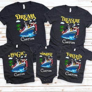 Benutzerdefinierte Disney Cruise Shirt, Disney Cruise 2025 Shirts, benutzerdefinierte Disney Cruise Familie Passende Shirt, Disney Cruise Group T-Shirts, Disney Trip Tee