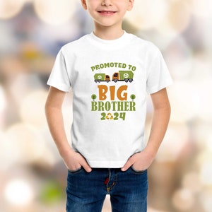 Big Brother T-Shirt, Big Brother Shirt, Big Brother im Aufbau, Big Brother Bagger Bodysuit, Schwangerschaftansage, Baby Shower Shirt