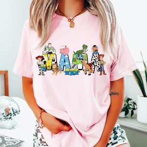 Koszulka Mama Toy Story, Koszulka Mama Cartoon, Koszulka Retro Toy Story Mama, Koszulka Magical Mama, Koszulka na Dzień Matki, Prezent dla Mamy, Prezent na Dzień Matki