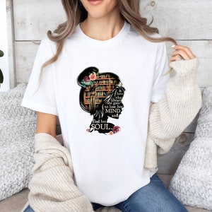 And Into the Library She Goes to Lose her Mind and Find Her Soul NO Books Shirt, Read Banned Books,Teacher Librarian Gift TShirt,Teacher Tee
