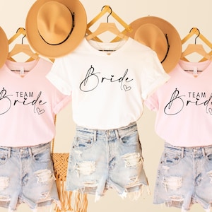 Team Bride Shirts, Bride Shirt, Bride Squad T-Shirts, Hen Party TShirts, Bachelorette Party TShirts, Bridal Party Shirts, Wedding Party Gift