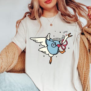 Nurse Silly Goose Sweatshirt, Nursing Student Shirt, Nurse Shirt, Nurse Gift, Nurse Appreciation Shirt, Pediatric Nurse,Registered Nurse Tee