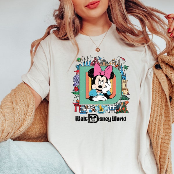 Retro Mickey Minnie Walt Disney World Shirt, Disney Couple Shirts, Walt Disney World Shirt, Disneyworld Shirt, Retro Disney Shirt, WDW Shirt