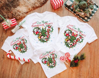 Disney Christmas Tee, Mickey’s Very Merry Christmas Party Shirt, Mickey & Friends Christmas Sweatshirt, Disneyland Xmas Family Holiday Shirt