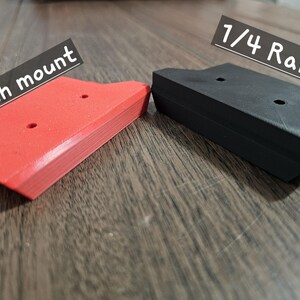 Milwaukee Packout Feet flush mount and 1/4in raised version 4pk image 2