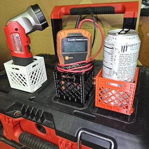 Milwaukee Packout Mini-låda med lock.