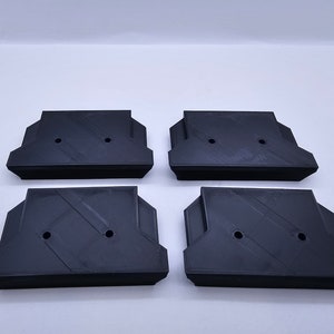 Milwaukee Packout Feet flush mount and 1/4in raised version 4pk