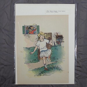The Three Bears Illustration From Famous Fairy Tales 1923 - Etsy
