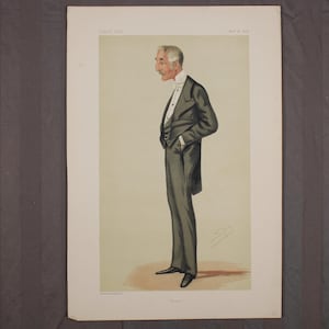 Gentlemen Print Vintage Vanity Fair - Etsy