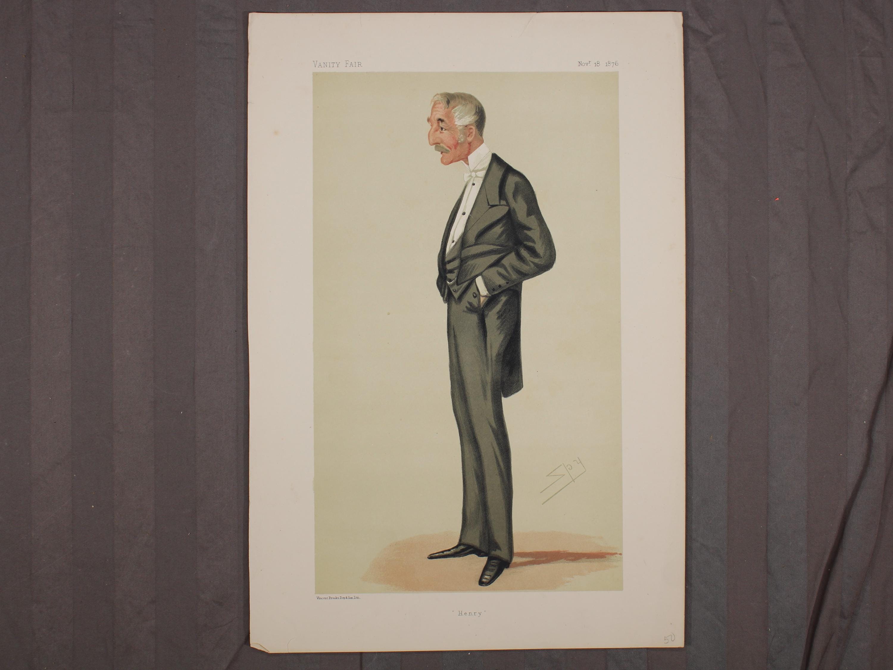 Gentlemen Print Vintage Vanity Fair - Etsy