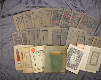 Little Journeys Elbert Hubbard 1898 1909 Book and Loose Issues