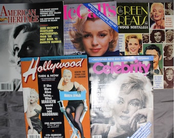 Vintage MARILYN Monroe Magazine, Featuring 100 Exciting Pinups! by