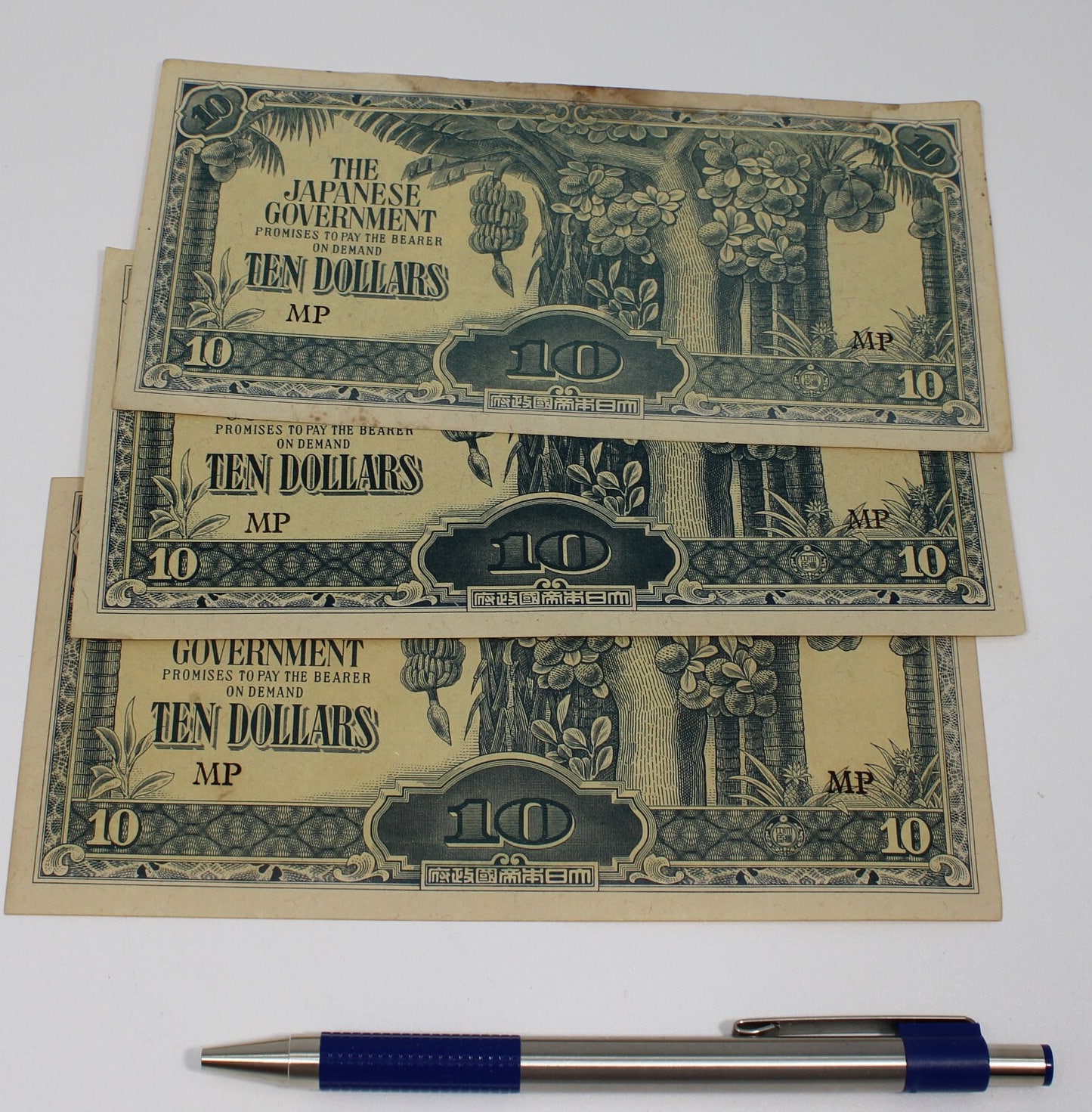 Japan 10 Dollars - Etsy