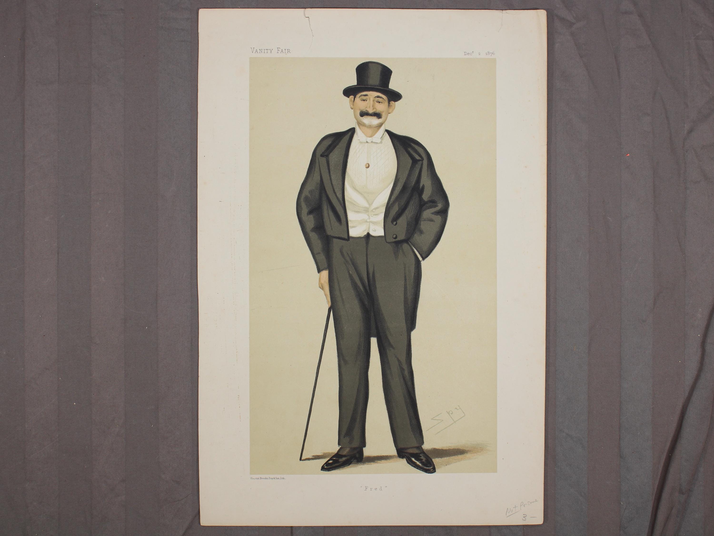 Gentlemen Print Vintage Vanity Fair - Etsy