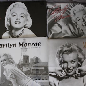 Rare Unopened Marilyn Monroe Landmark Calendars Set 1995 1996 1999 12x12 Vintage Hollywood Collectible Memorabilia