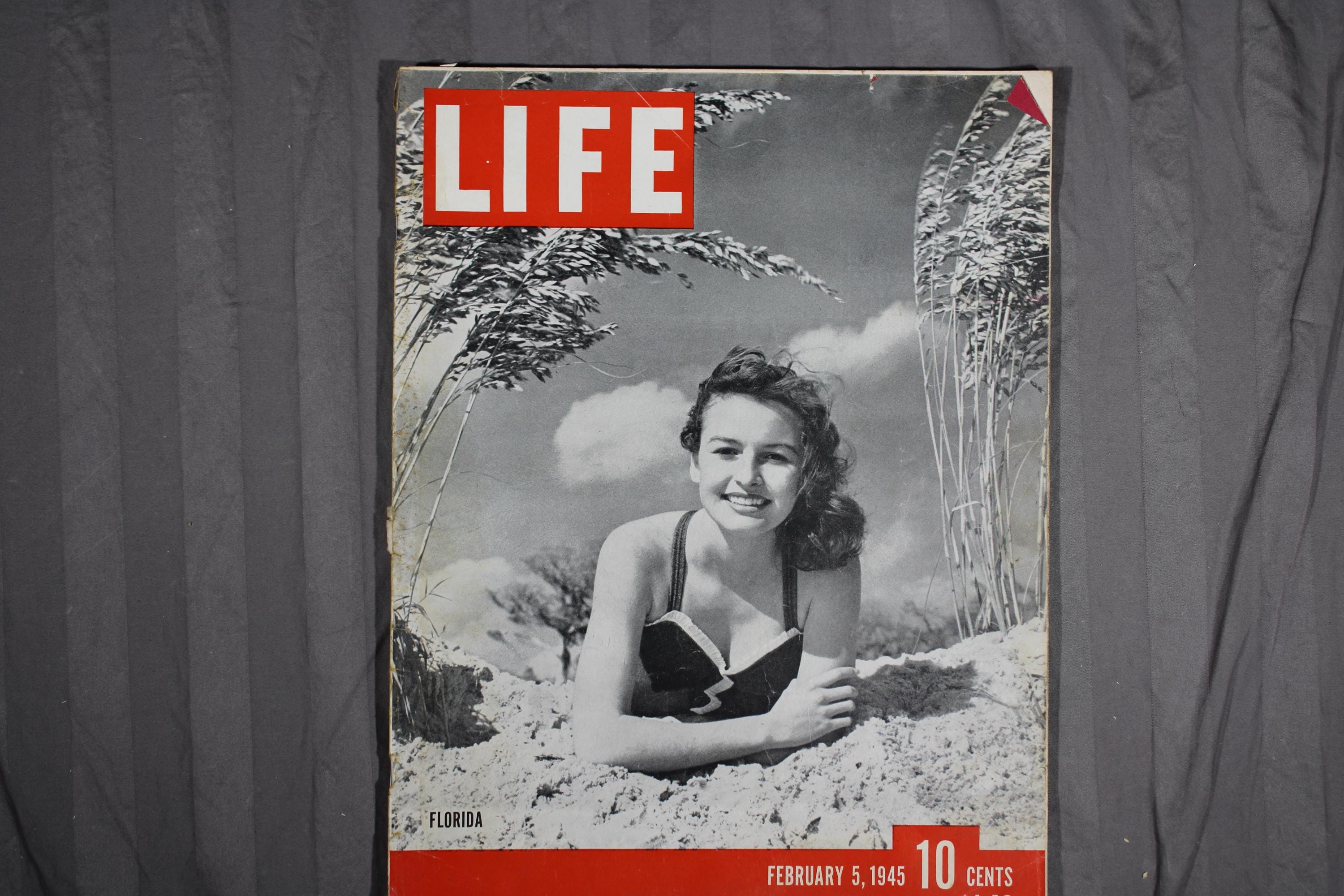 Life Magazine 1945 - Etsy