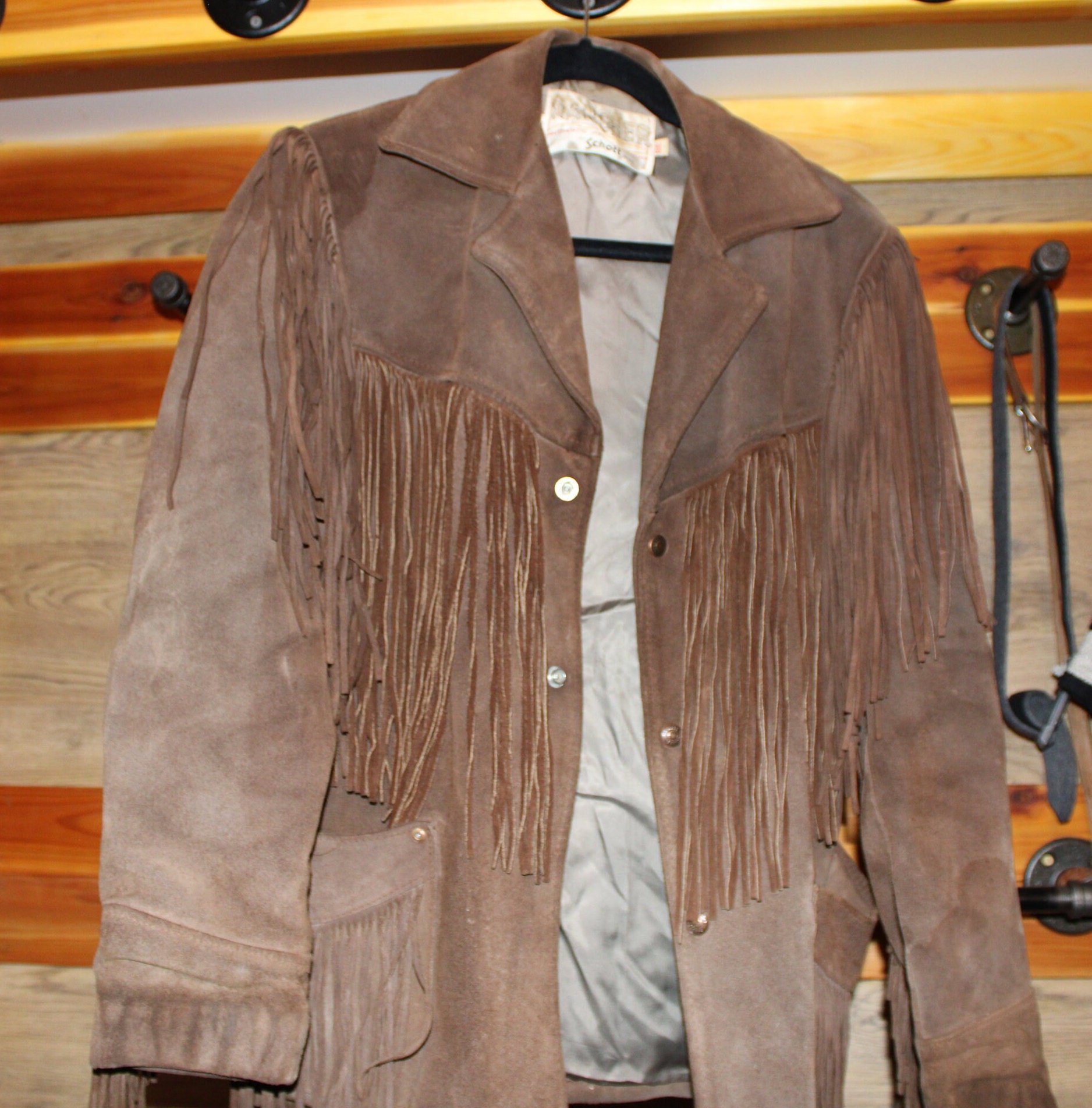 Schott Suede Jacket - Etsy Schott Suede Jacket - Etsy