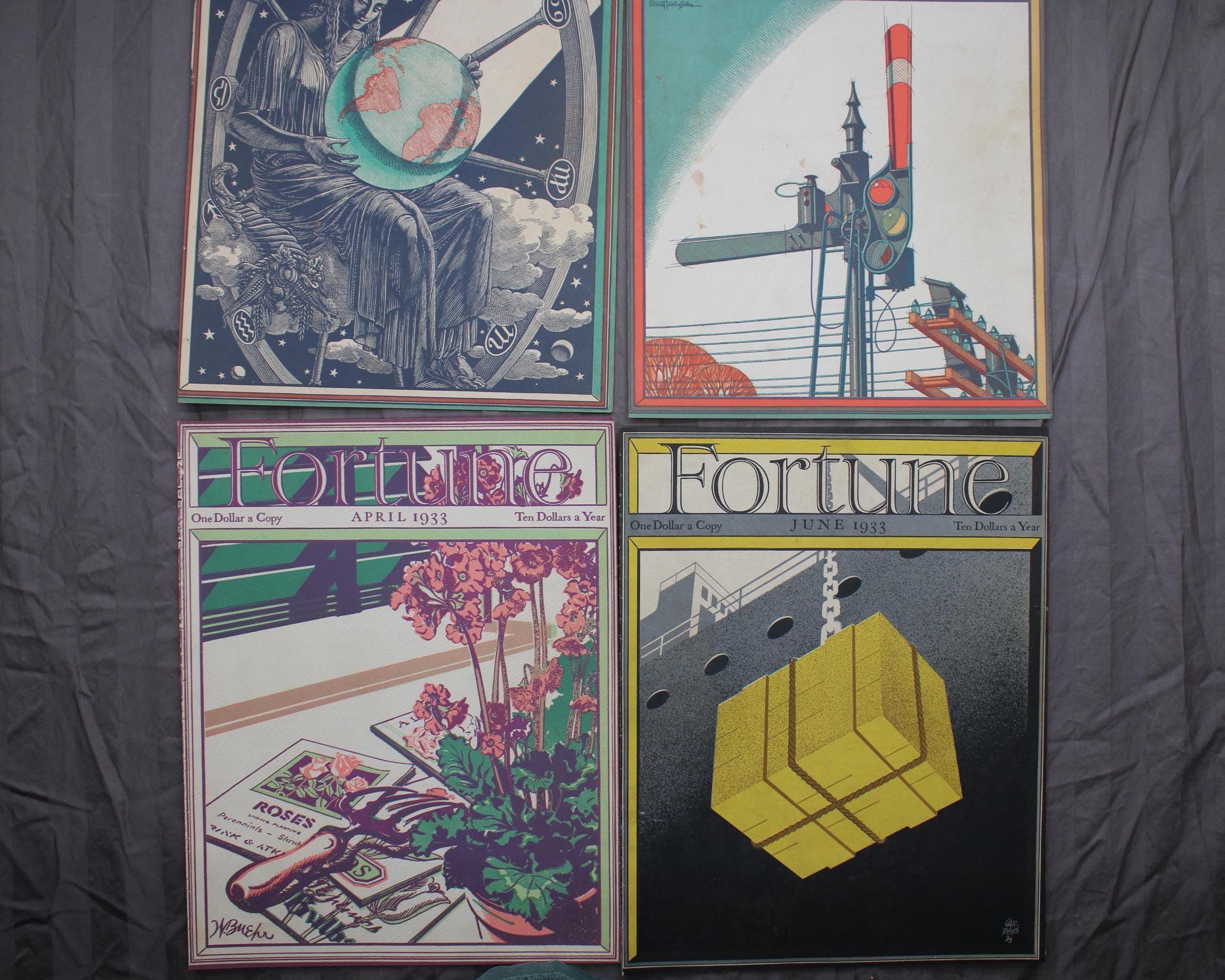 Fortune Magazine Covers - Etsy