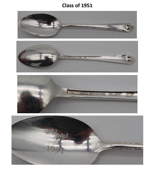 Set 21 - Souvenir Silver Spoons (silver Plate) - Washington, Class