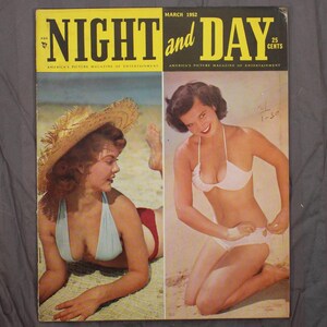 Night and Day Magazine March 1952 (Picture Magazine of Entertainment)