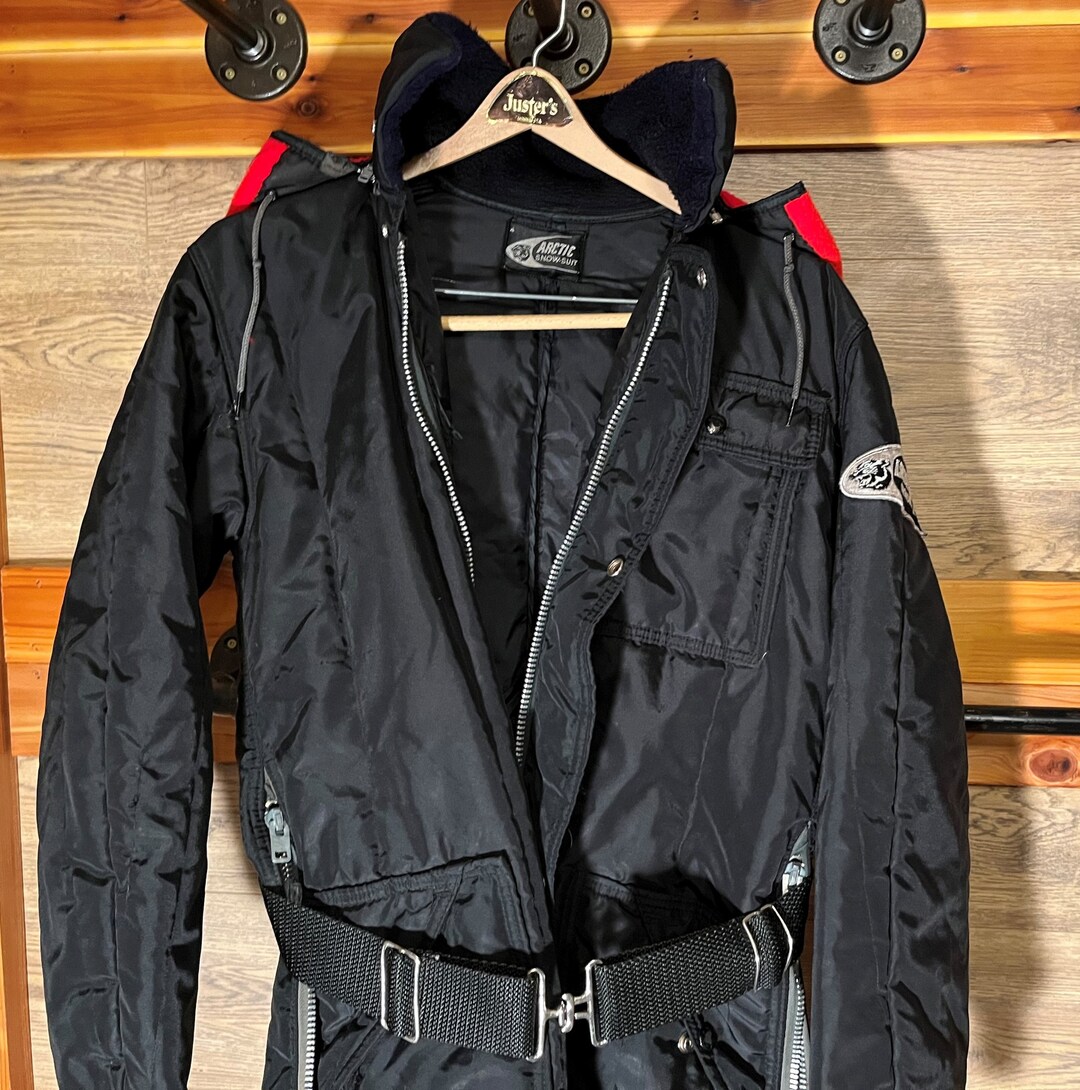 Vintage Arctic Cat Snowmobile Suit Probably 1970 Looks Like Medium. Not