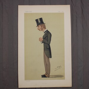Gentlemen Print Vintage Vanity Fair - Etsy