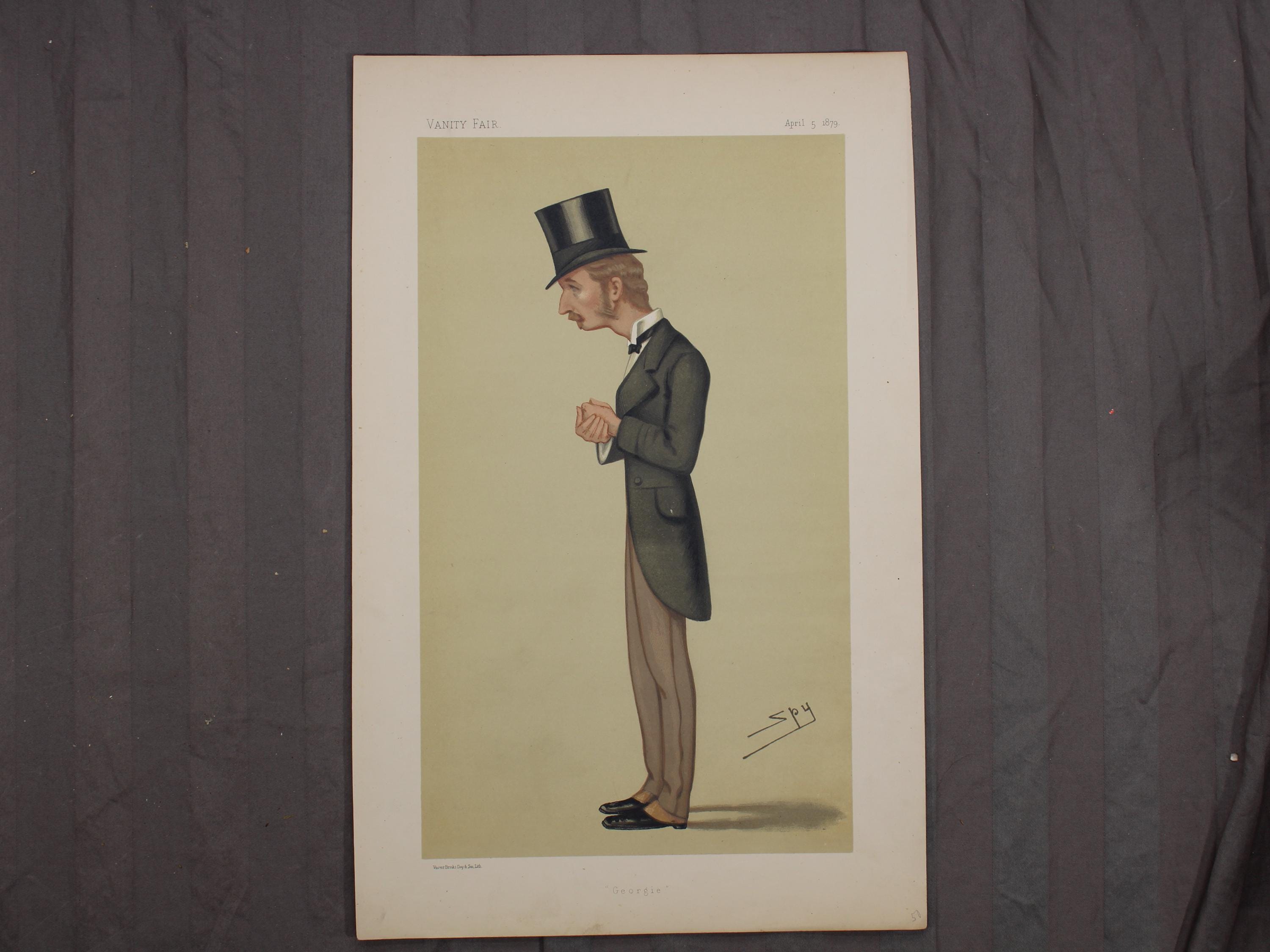 Gentlemen Print Vintage Vanity Fair - Etsy