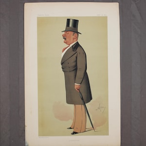 Gentlemen Print Vintage Vanity Fair - Etsy