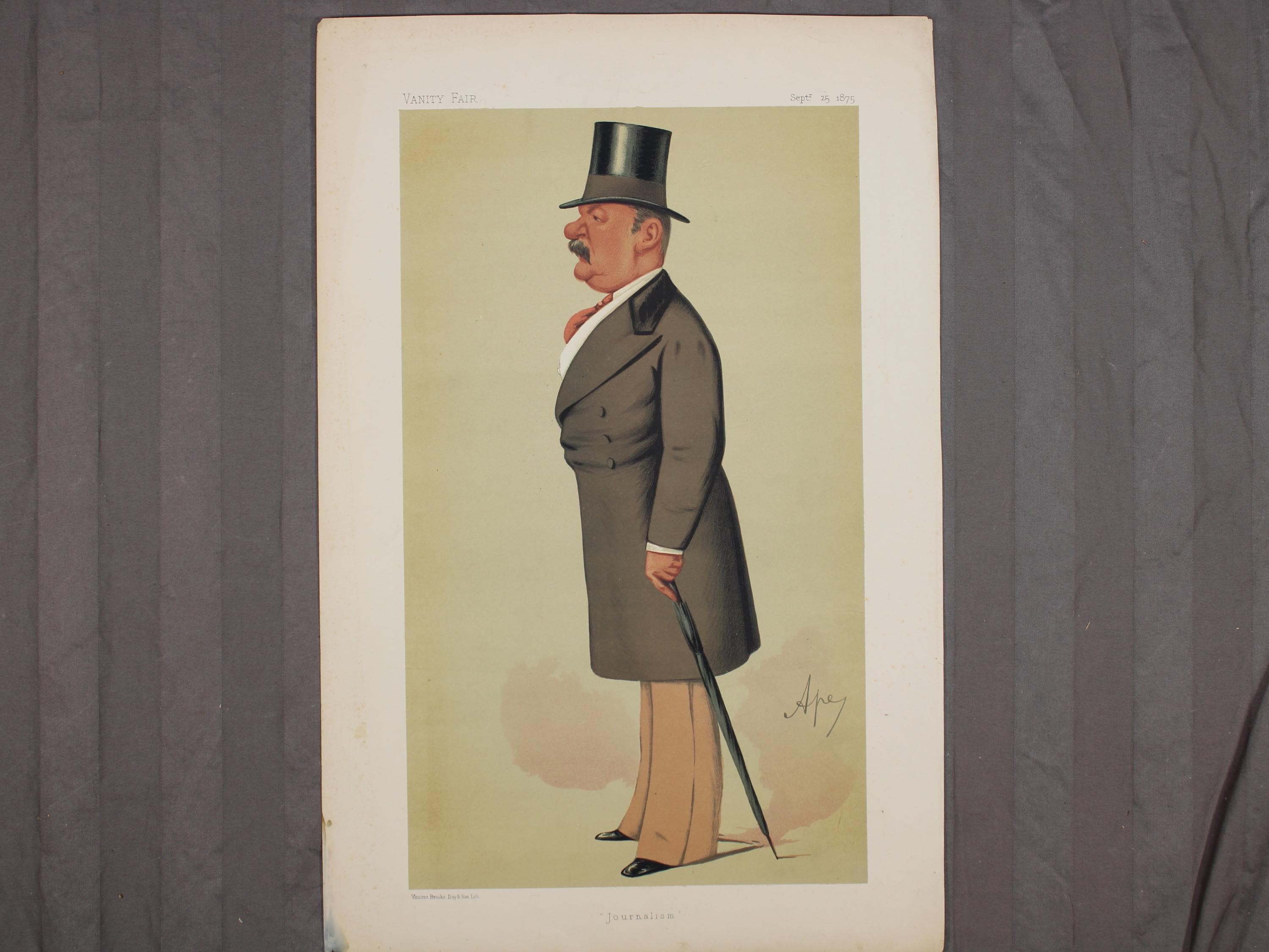 Gentlemen Print Vintage Vanity Fair - Etsy
