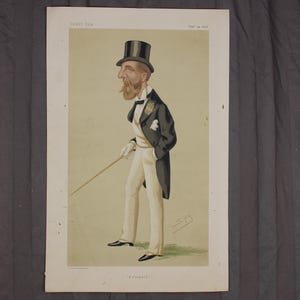 Gentlemen Print Vintage Vanity Fair - Etsy